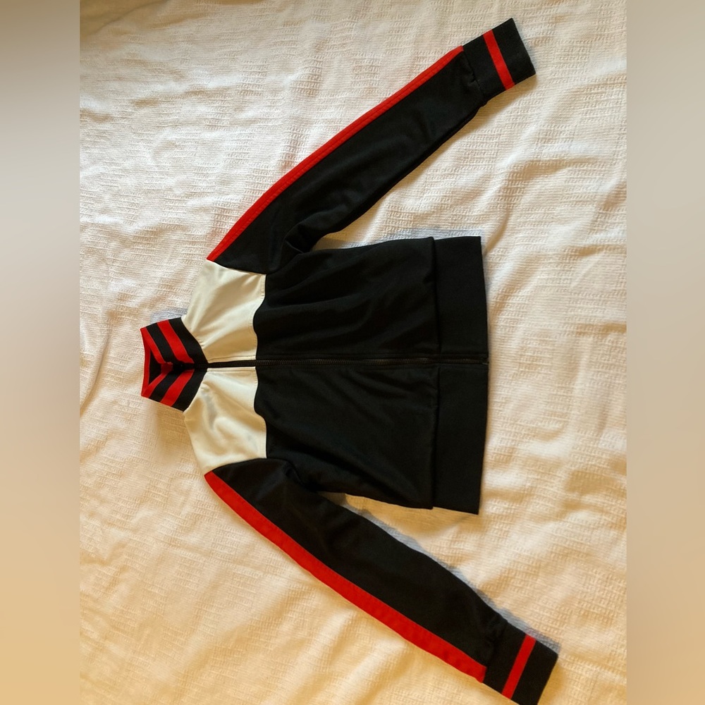 New Wild Fable jacket, Red, Black and White.